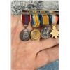 Image 5 : WWI WW1 British Miniature Medal Bar
