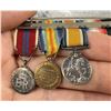 Image 6 : WWI WW1 British Miniature Medal Bar