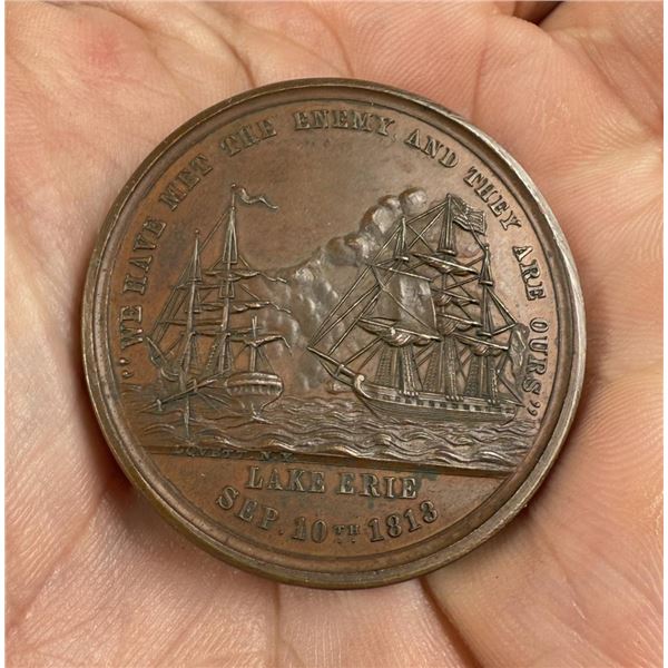 Kentucky War of 1812 Battle of Lake Erie Medal