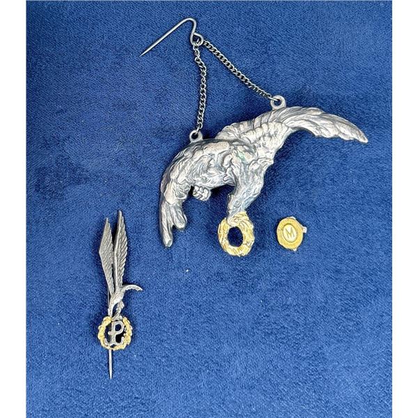 WW2 Polish Meteorologist Pilot Paratrooper Badges