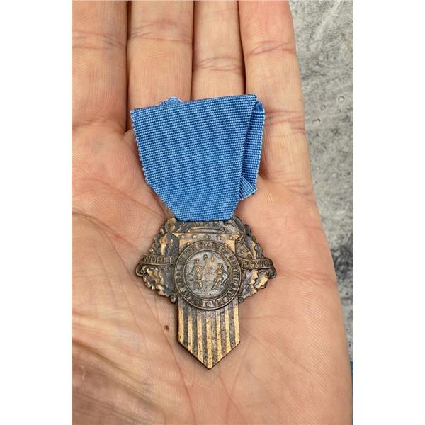 WWI WW1 State of North Carolina Medal