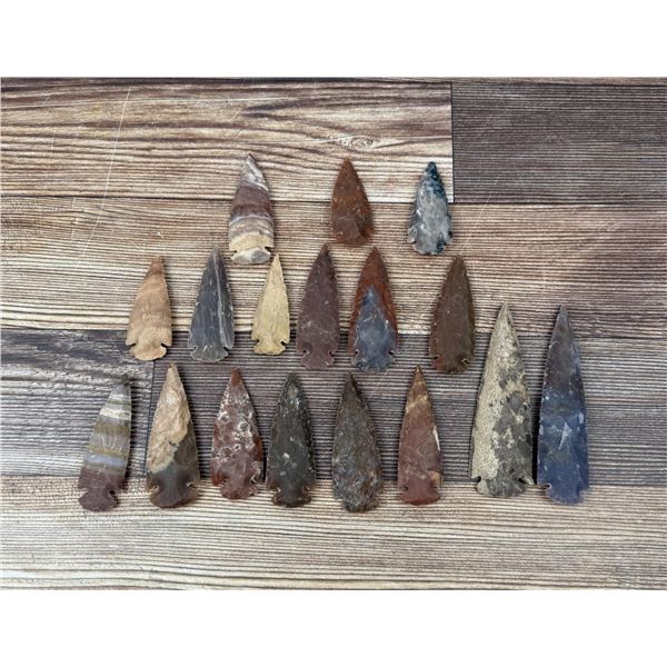 Native American Indian Arrowheads