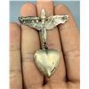 Image 2 : WW2 Army Air Corps Sterling Sweetheart Brooch
