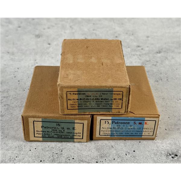 45 Rounds of WW2 German 8mm Mauser Rifle Ammo