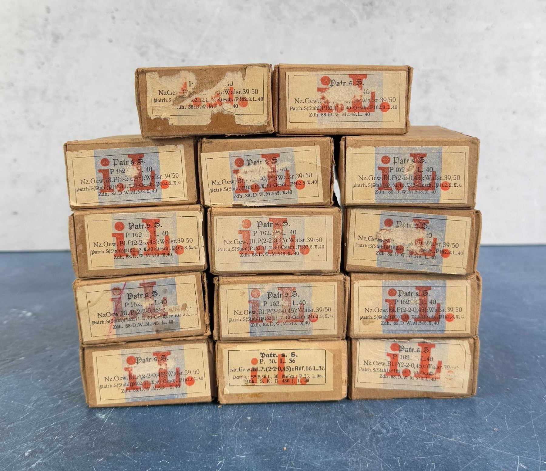 210 Rounds of WW2 German 8mm Mauser Rifle Ammo