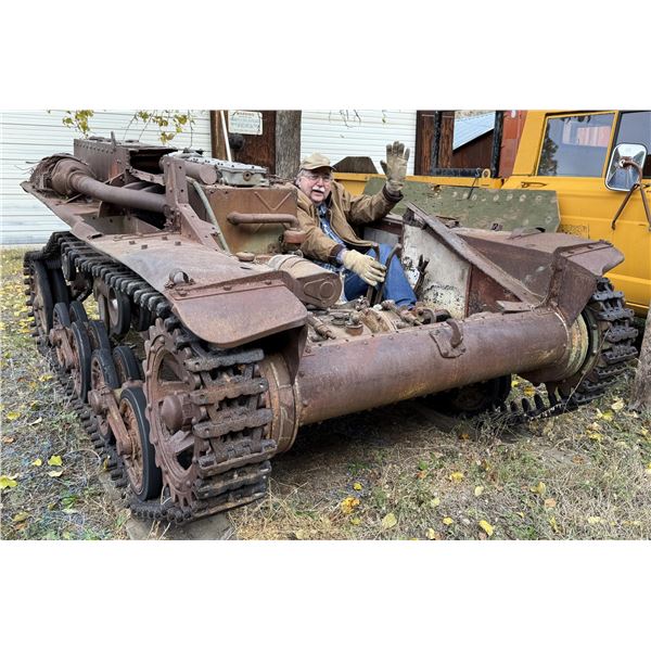 WW2 Japanese Type 97 Te-Ke Tankette