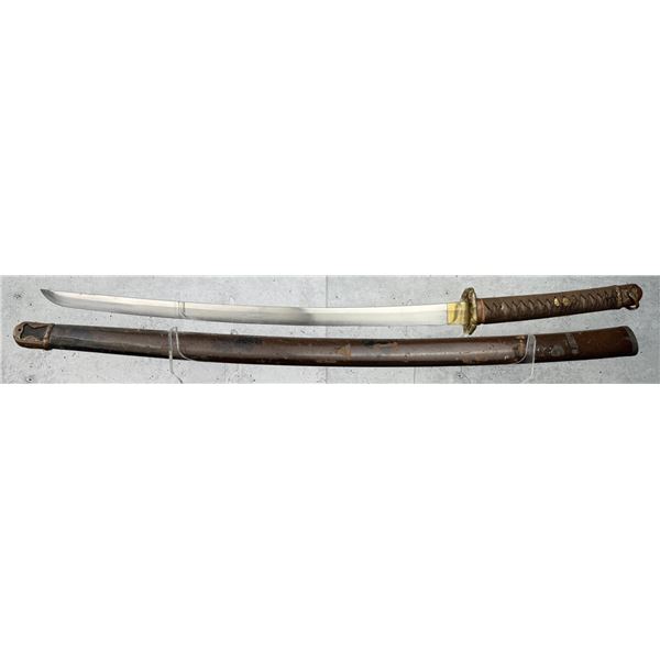 Signed WW2 Japanese Shin Gunto Samurai Sword