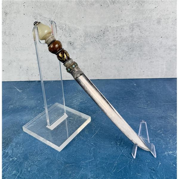 18th Century Ottoman Empire Jade Kard Dagger Knife