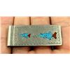 Image 1 : Zuni Chip Inlaid Money Clip