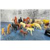 Image 2 : Collection of Railroad Miniatures Animals Men