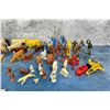 Image 5 : Collection of Railroad Miniatures Animals Men