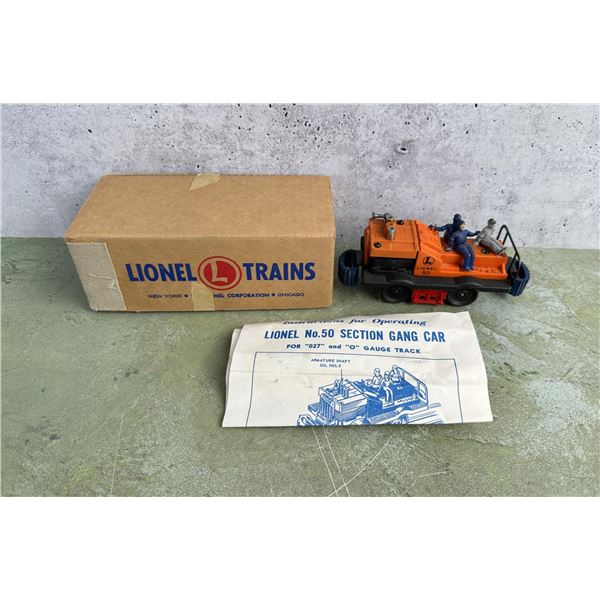 Lionel 50 Gang Car