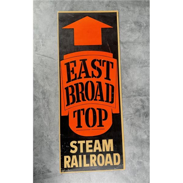 East Broad Top Steam Railroad Sign