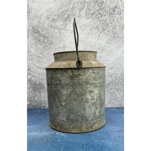 Chicago Milwaukee St Paul Pacific Railroad Can