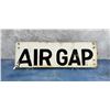 Renton Washington Railroad Air Gap Sign