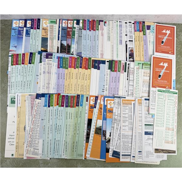 Amtrak Railroad Time Tables