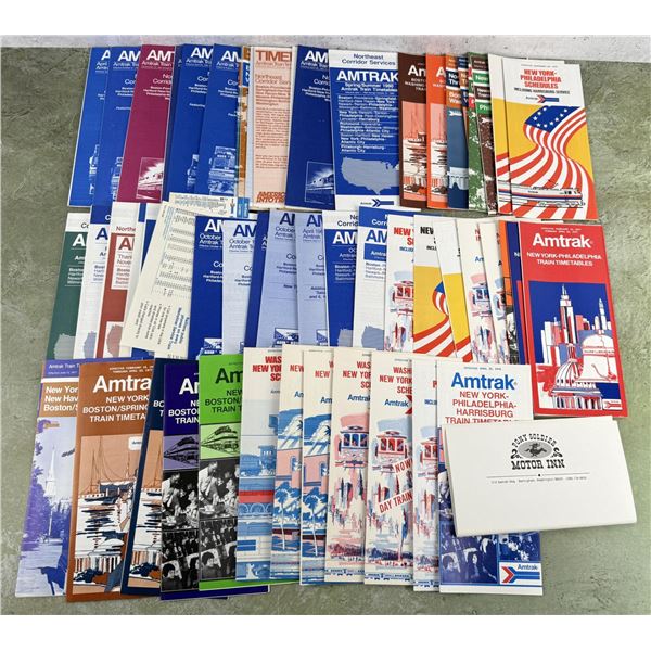 Amtrak Railroad Time Tables