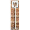 Image 1 : Milwaukee Railroad Whistle Post Sign