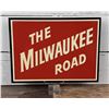 Image 1 : The Milwaukee Road Railroad Sign