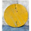 Image 2 : Antique Yellow Railroad Marble Reflector Sign