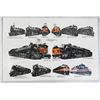 Locomotives of the Milwaukee Railroad Poster