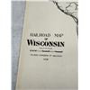 Image 3 : Railroad Map of Wisconsin 1929