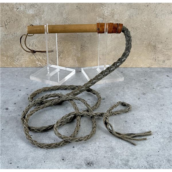 Montana Ranch Used Cowboy Bullwhip