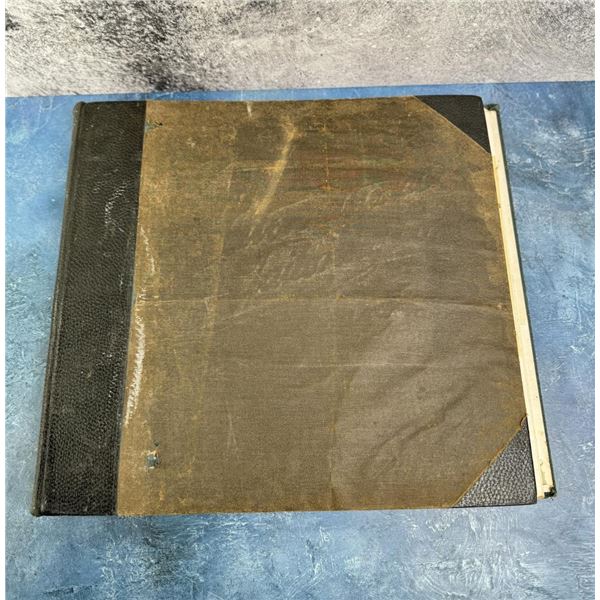 Antique Trade Card Scrap Book