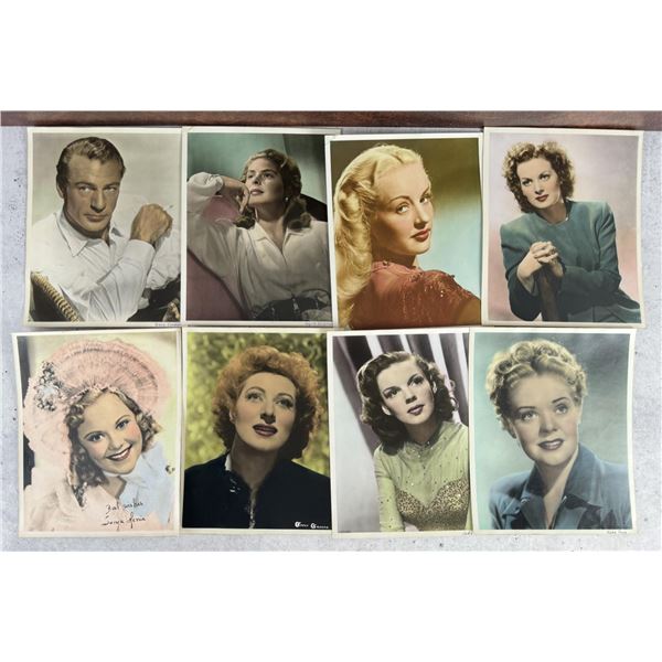 Collection of Antique Movie Star Photos