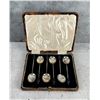 Image 1 : English Sterling Silver Coffee Spoons