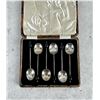 Image 2 : English Sterling Silver Coffee Spoons