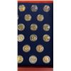 Image 4 : Franklin Mint Gold Plated Dollar Coins Set