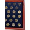 Image 5 : Franklin Mint Gold Plated Dollar Coins Set
