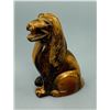 Image 1 : Carved Tiger's Eye Dog