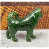 Image 2 : Alaskan Eskimo Inuit Carved Nephrite Jade Husky