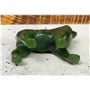 Image 3 : Alaskan Eskimo Inuit Carved Nephrite Jade Husky