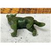 Image 3 : Alaskan Eskimo Inuit Carved Nephrite Jade Coyote