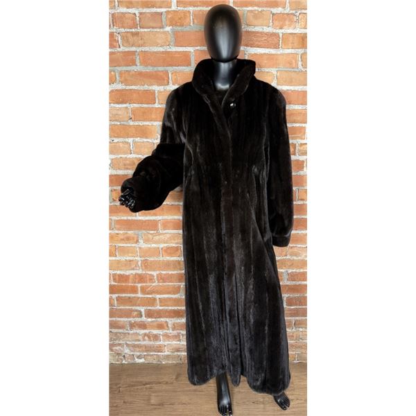 Blackgama Ranch Mink Full Length Fur Coat