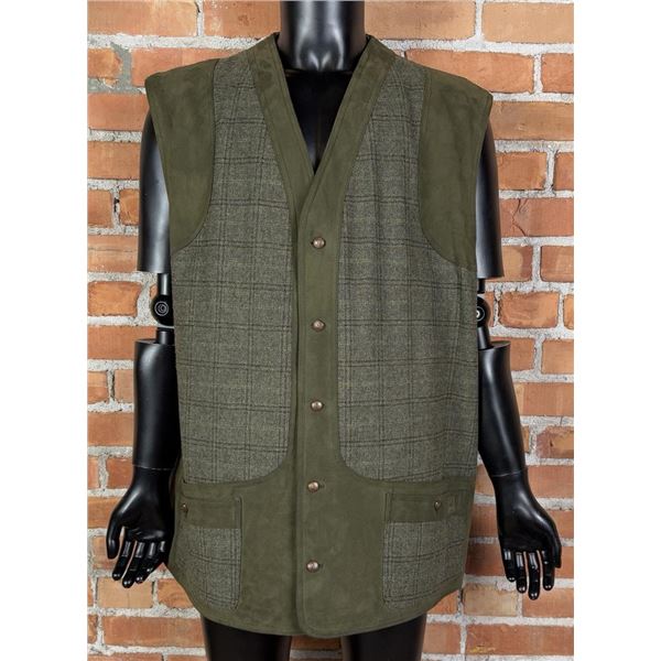 Rascher Sportswear Tweed Sporting Vest Waistcoat