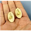 Image 2 : Scrimshaw Alaskan Inuit Eskimo Earrings