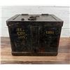 Image 2 : Railway Express Agency Metal Strong Box