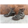 Image 2 : Buffalo Boot Company Leather Packer Boots
