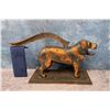 Image 3 : Copper Patinated Cast Iron Dog Nutcracker