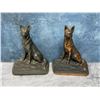 Image 1 : Cast Iron Belgian Malinois Dog Bookends