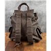 Image 2 : Leather Knapsack Purse Bag Backpack