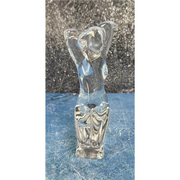Baccarat Crystal Robert Rigot Kneeling Nude
