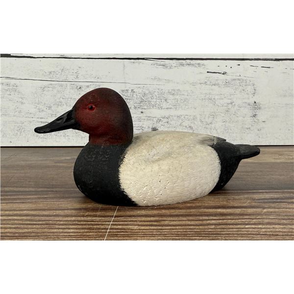 L Jakober Canvasback Drake Duck Decoy