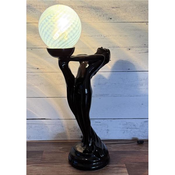 Art Deco Figural Nude Lamp