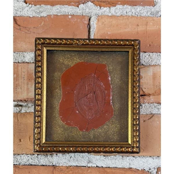 Ancient Medieval Wax Seal