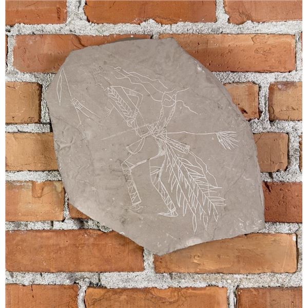 Dancing Warrior Petroglyph Montana